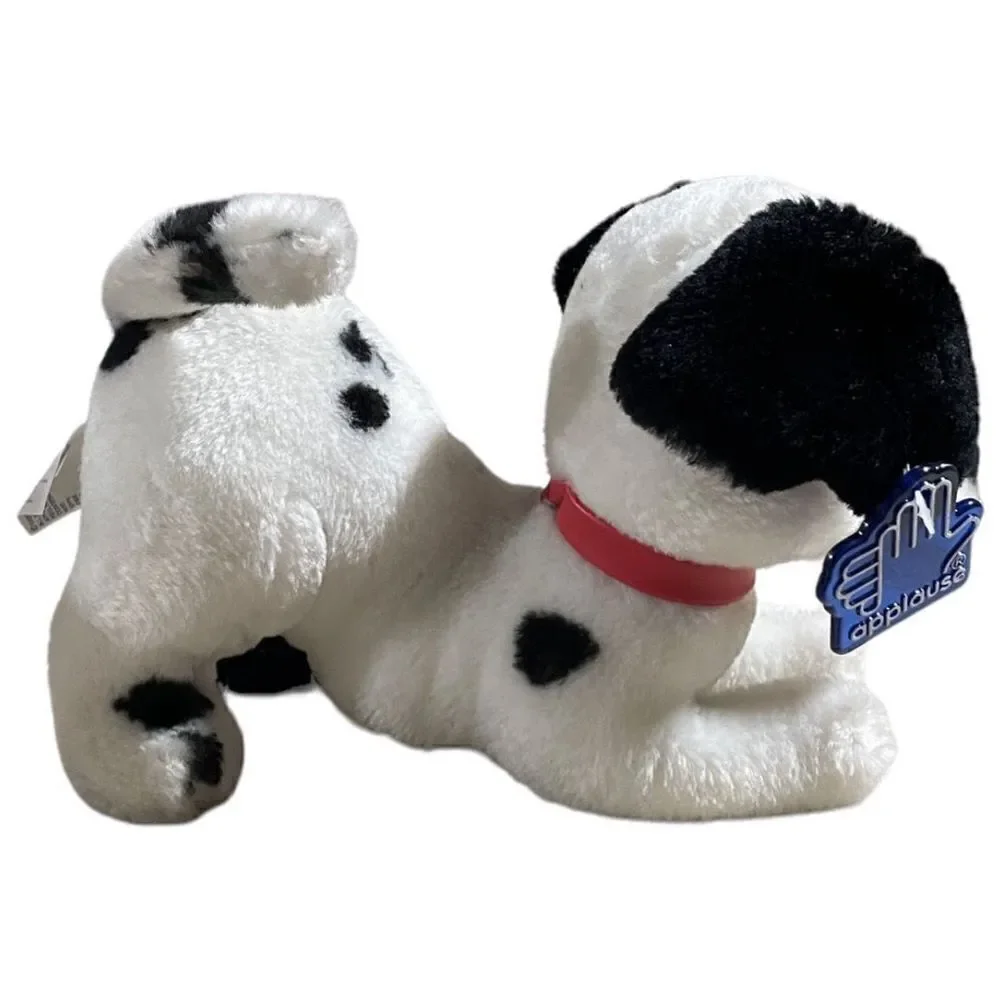 APPLAUSE 101 Dalmatians Wizzer Whizzer Plush with Attached Collar and Brand Tag
